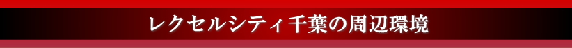 レクセルシティ千葉の周辺環境