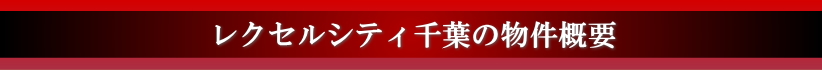 レクセルシティ千葉の物件概要